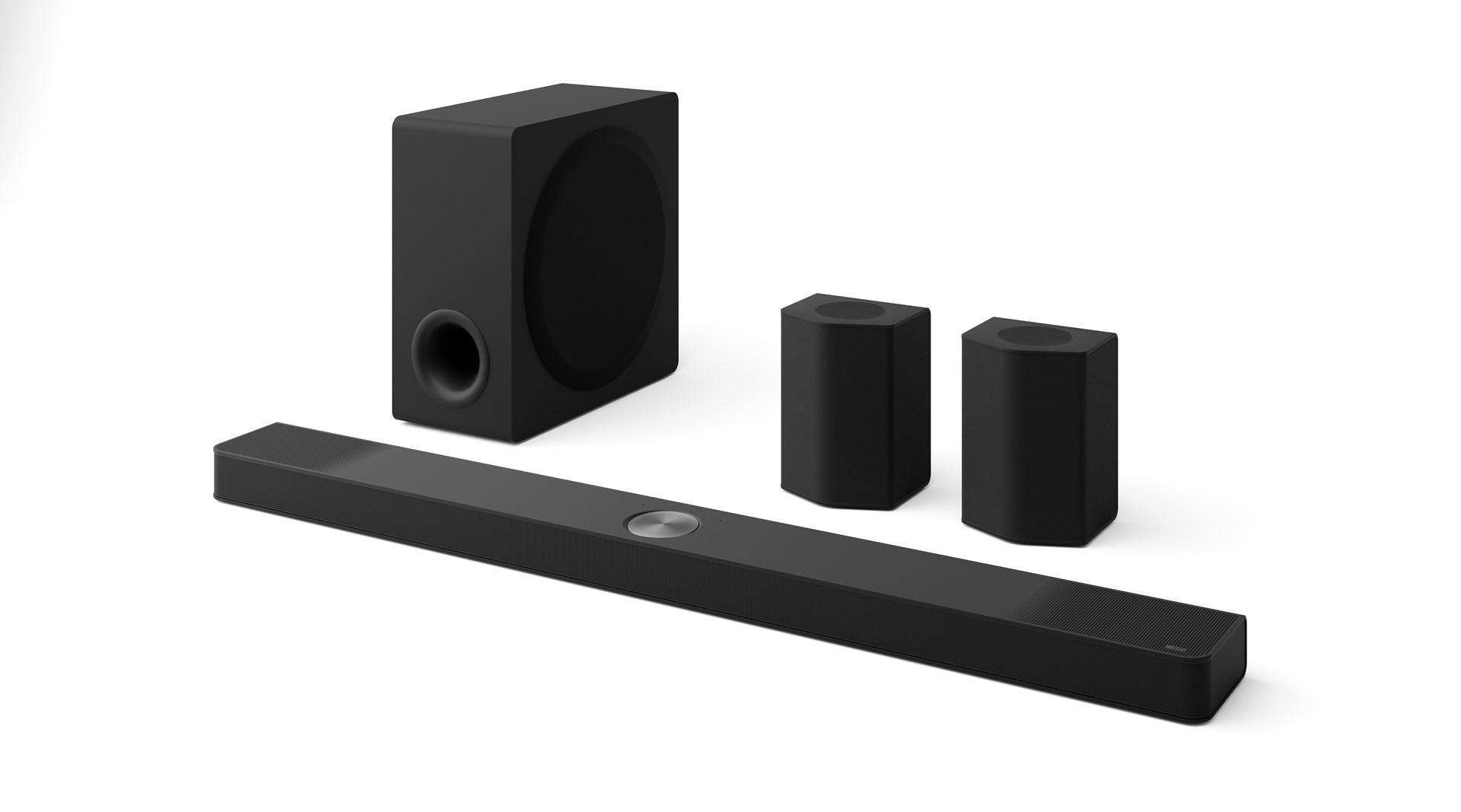 Soundbar LG S95TR - 9.1.5 kanaler, 810 W, sort