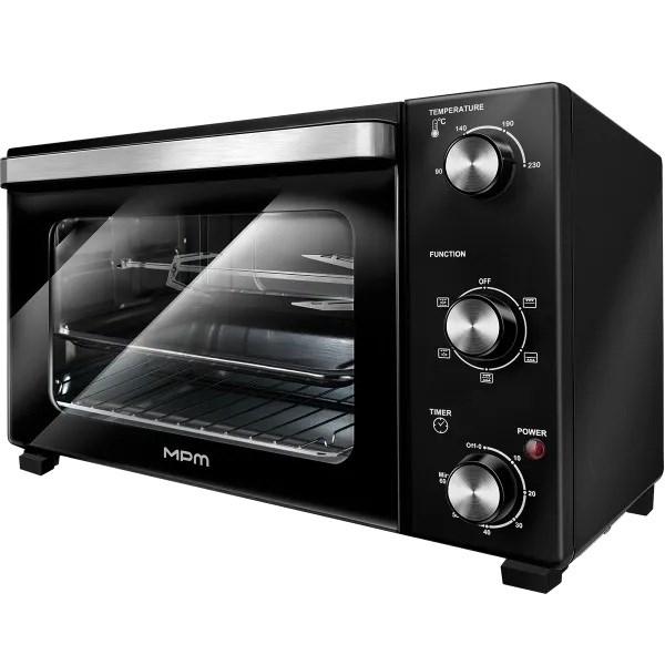 Miniovn MPM MPE-17/T 48 l 1.800 W – sort billede