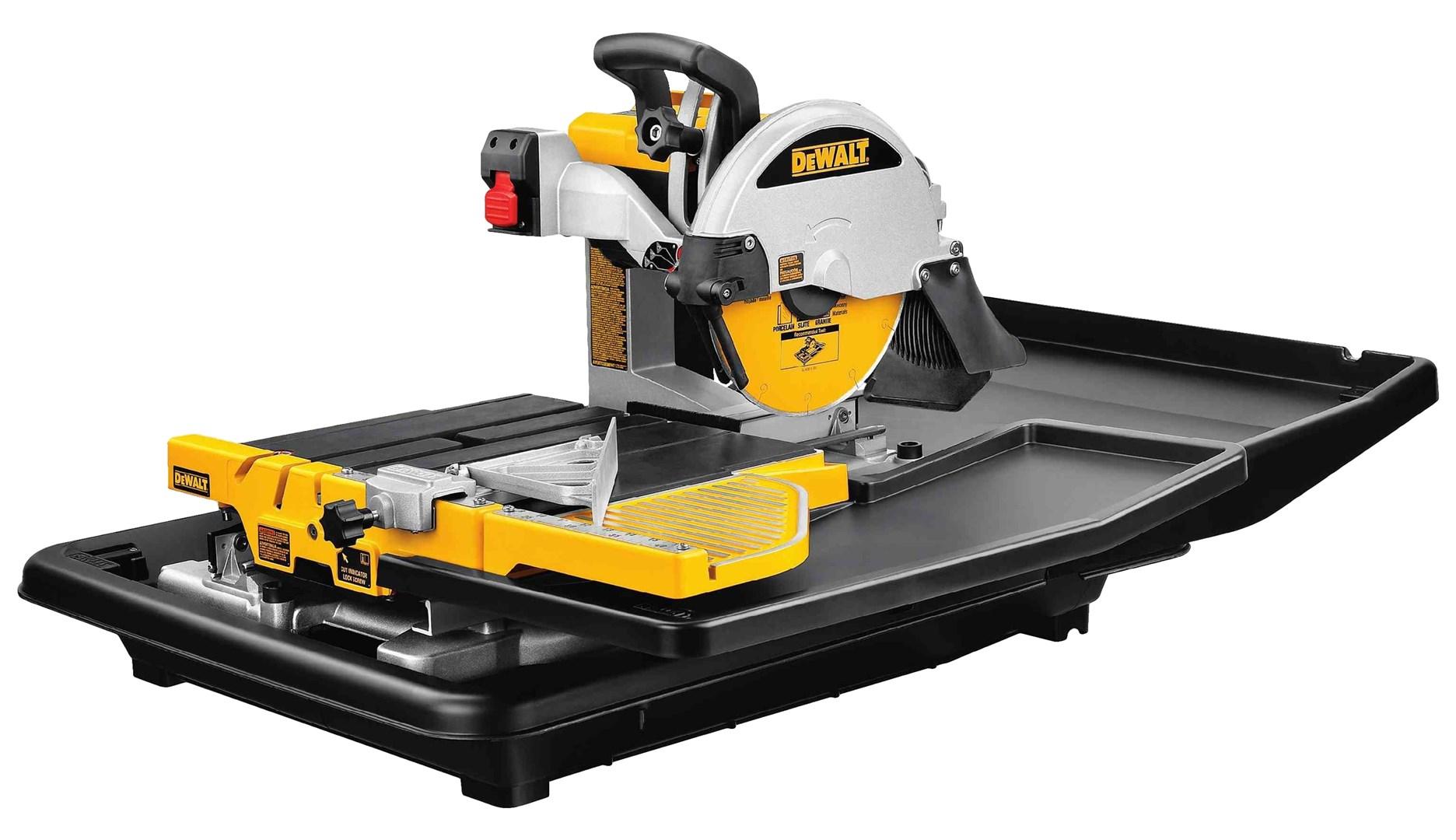 Rundsav til fliser DeWALT D24000 - 1.600 W, 4.200 o/min billede