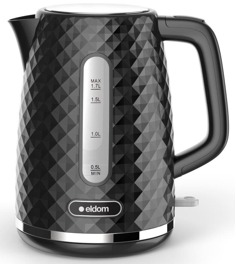 Elkedel ELDOM C280C ELLI 1,7 l - 2.200 W - sort billede