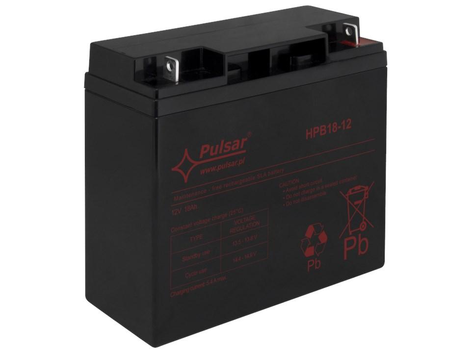 Batteri 12V 18Ah – PULSAR HPB billede