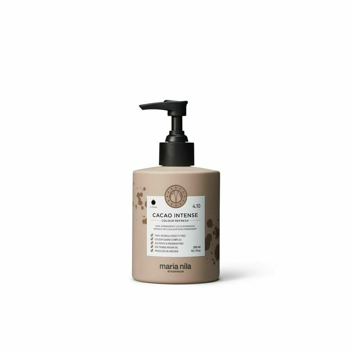 Hårkur med farve Maria Nila Colour Refresh 4.10 Cacao Intense 300 ml