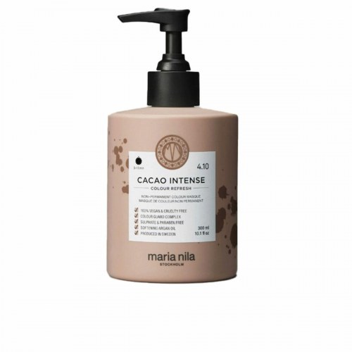 Hårkur med farve Maria Nila Colour Refresh 4.10 Cacao Intense 300 ml