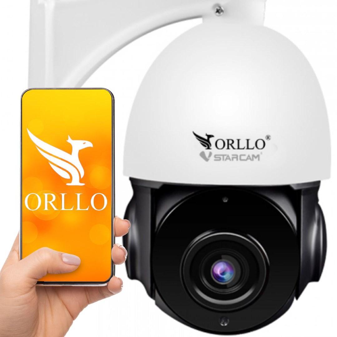 Overvågningskamera udendørs PTZ WiFi 4 Mpx zoom x18 ORLLO Z10 billede