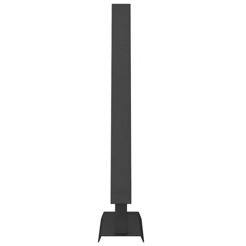 Metal juletræ med stativ Sort 60 cm Stål