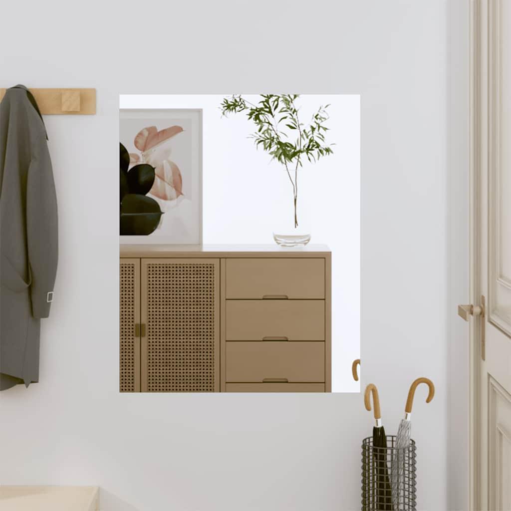 Vægspejl 50x60 cm rektangulær glas billede