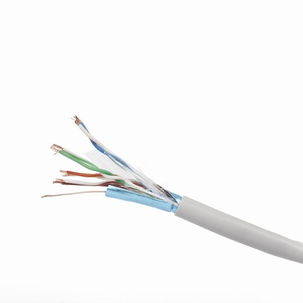 Netværkskabel Cat5e - Gembird 100 m, grå, F/UTP billede