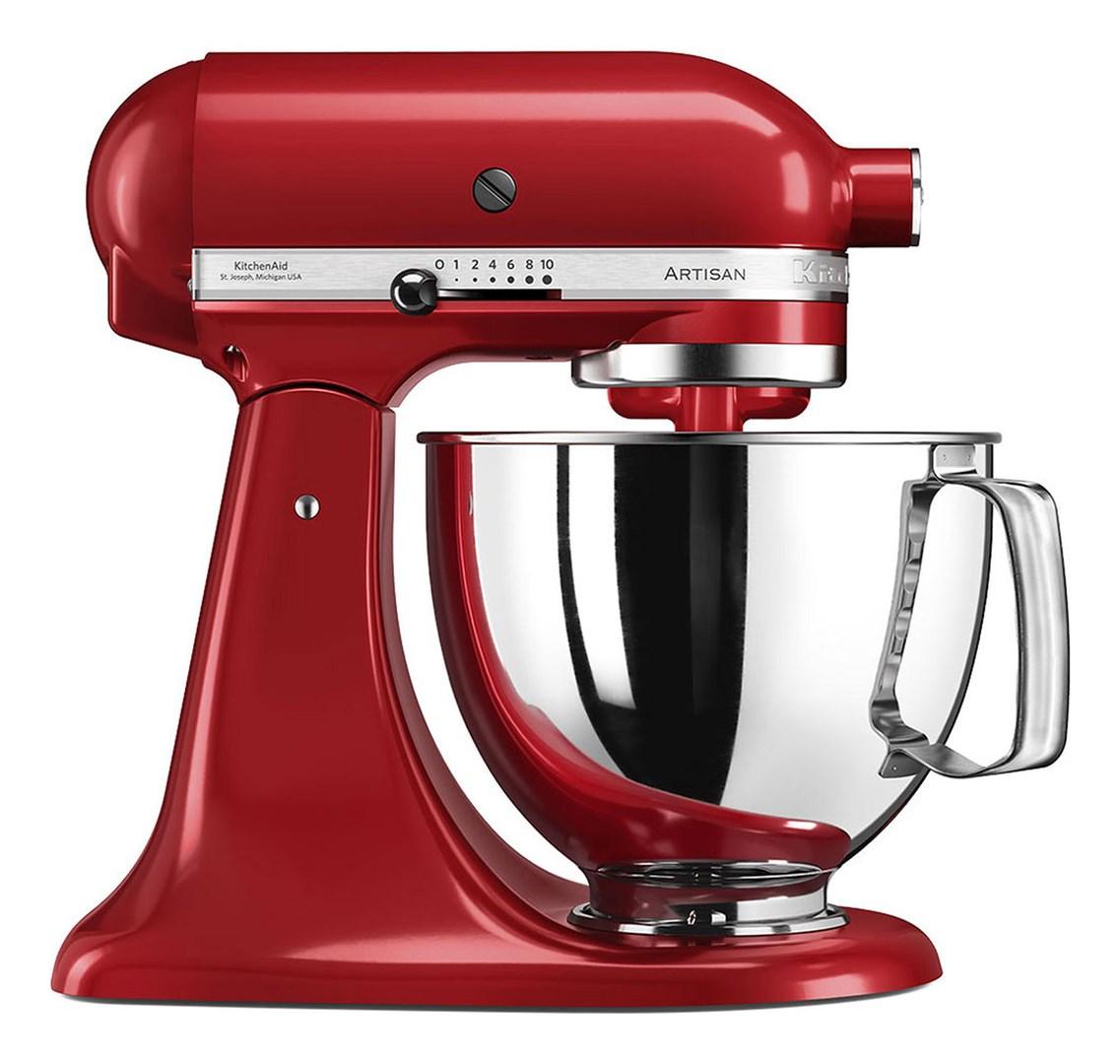 Køkkenmaskine KitchenAid Artisan 4,8 l - Empire Red, 300 W billede