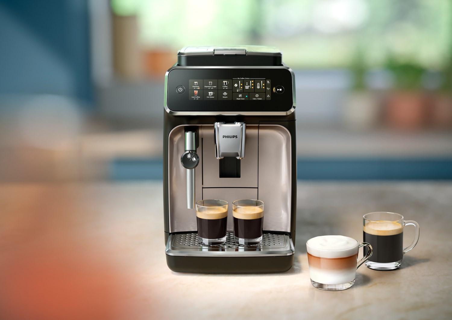 Espressomaskine fuldautomatisk Philips EP3321/40 - 1,8 l billede