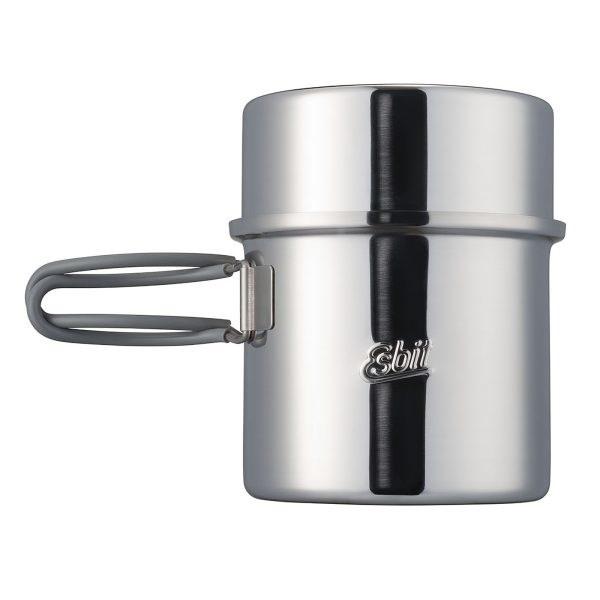Termoflaske/gryde 1 l - ESBIT rustfrit stål med foldbart håndtag billede