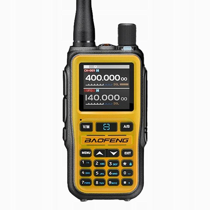 Walkie talkie BAOFENG UV-5R EU Mini USB-C Bluetooth VHF/UHF Luftbånd - Orange billede