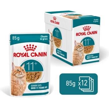 Vådfoder til kat - Royal Canin Ageing 11+ i sovs, 12×85 g billede