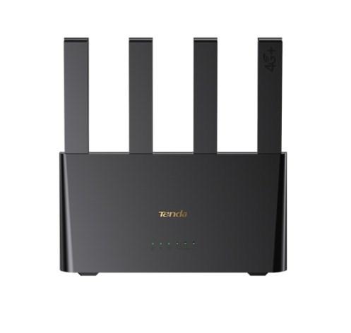 Wi‑Fi router Tenda 4G08 – dual‑band, sort billede