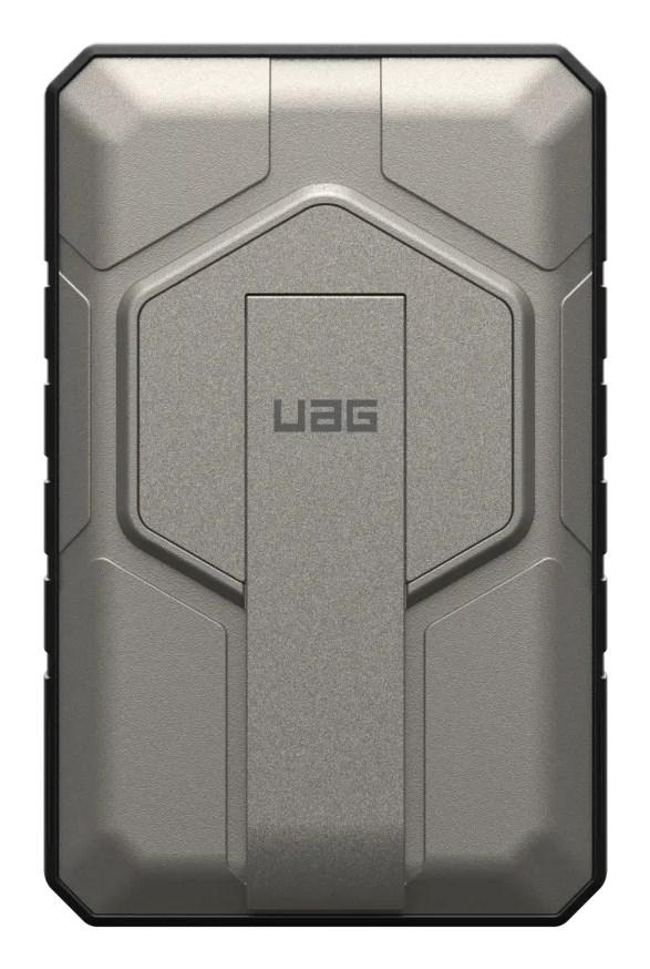 Powerbank med trådløs opladning 10.000 mAh - Urban Armor Gear - sort/titan