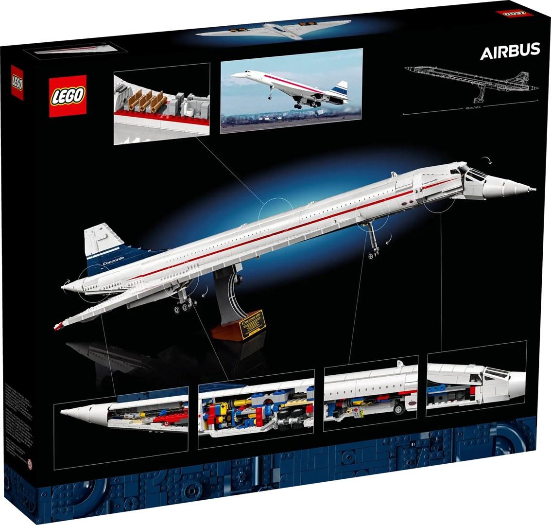 LEGO byggesæt ICONS 10318 Concorde - voksenmodel