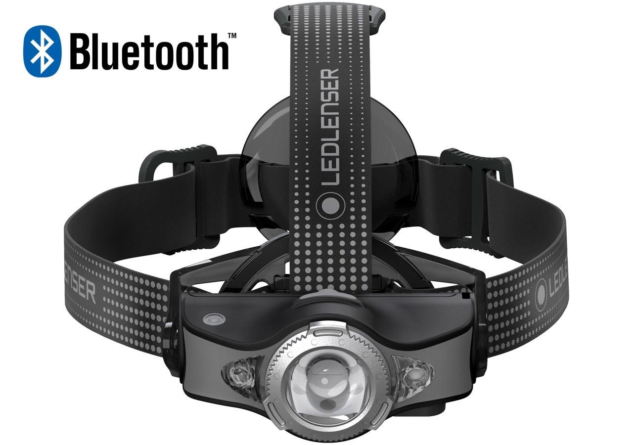 Pandelygte LED Ledlenser MH11 - sort/grå med LED billede