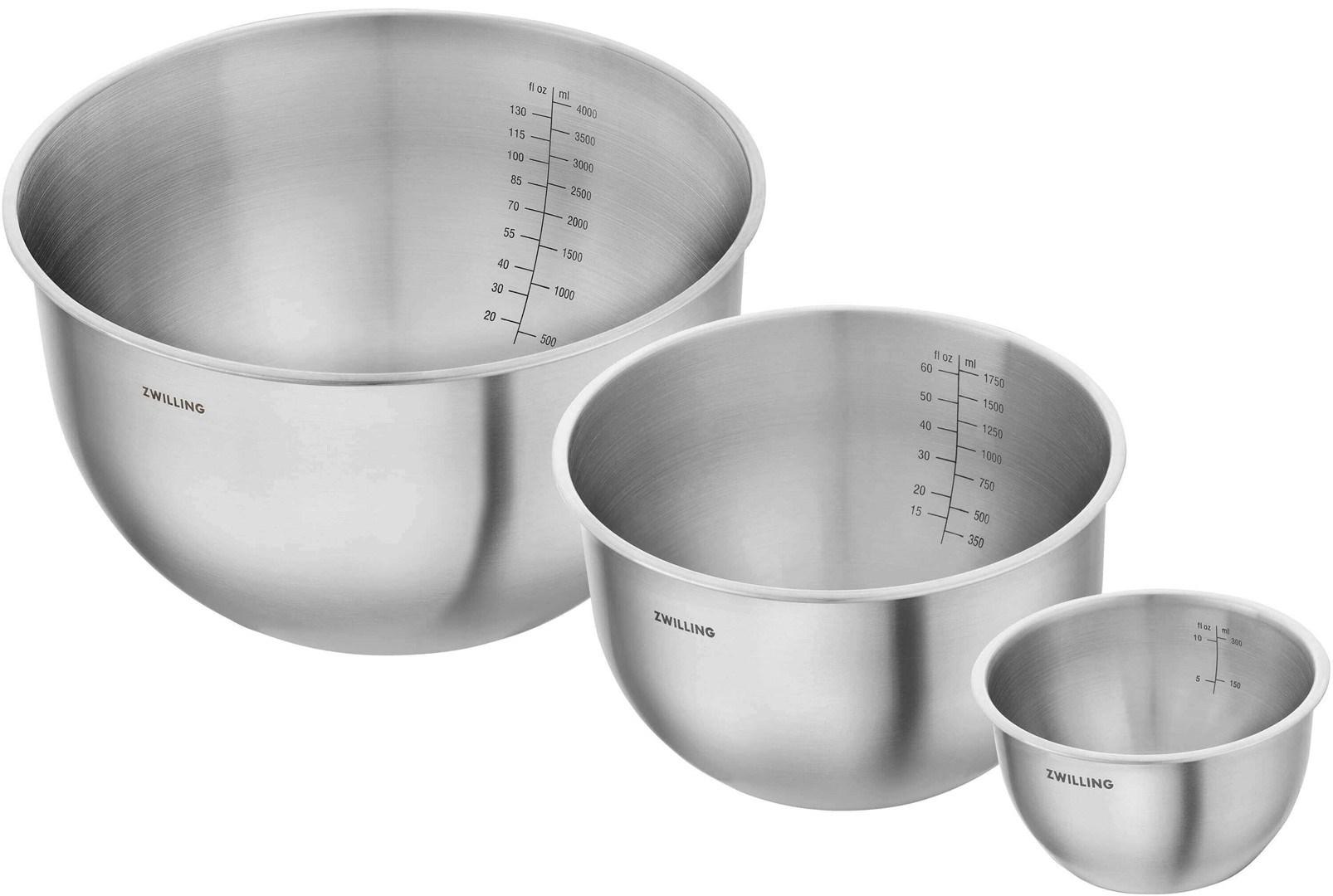 Skålesæt i stål - ZWILLING Fresh & Save, 3 dele