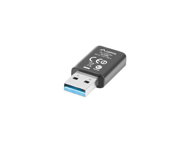 USB wifi-adapter - Lanberg NC-1200-WI, dual-band 867/300 Mbit/s