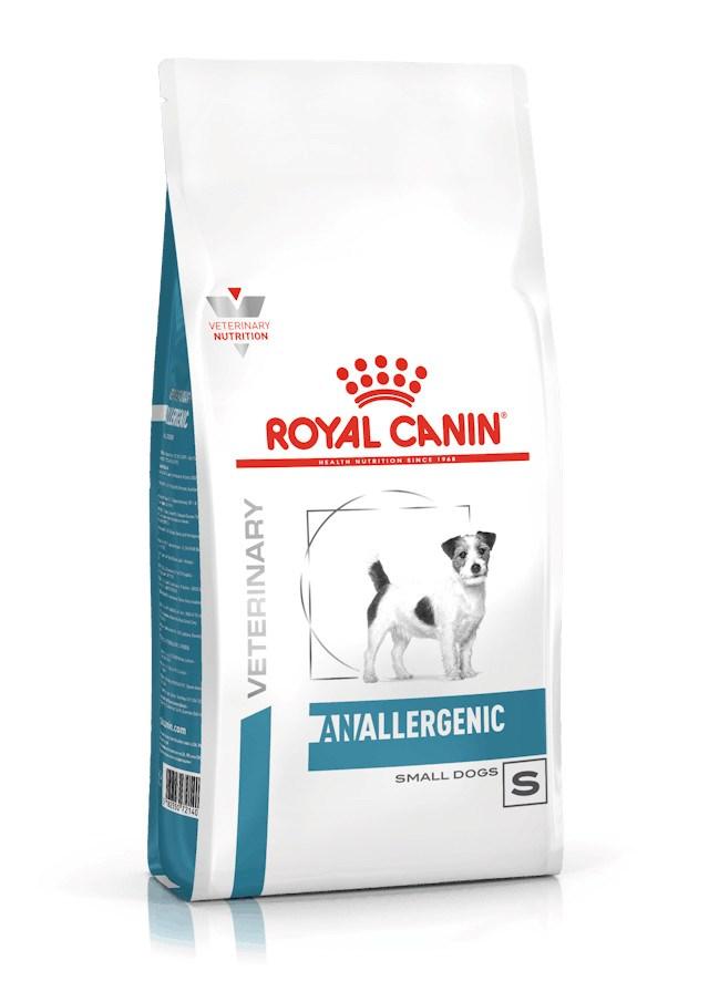 Hundefoder tørfoder Royal Canin Anallergenic Small 1,5 kg billede