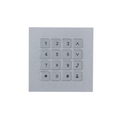 Dørtelefon-tastatur Dahua – vægmonteret, sølv billede