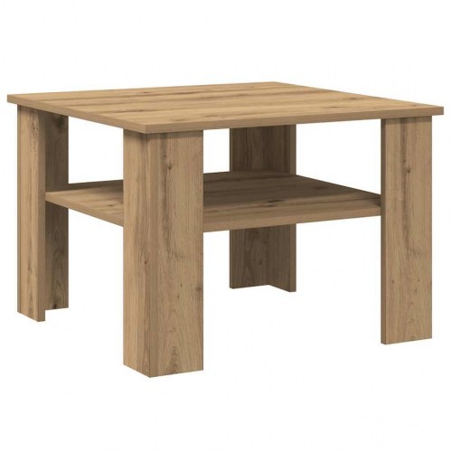 Sofabord 60 × 60 × 42 cm i konstrueret træ - kunsteg