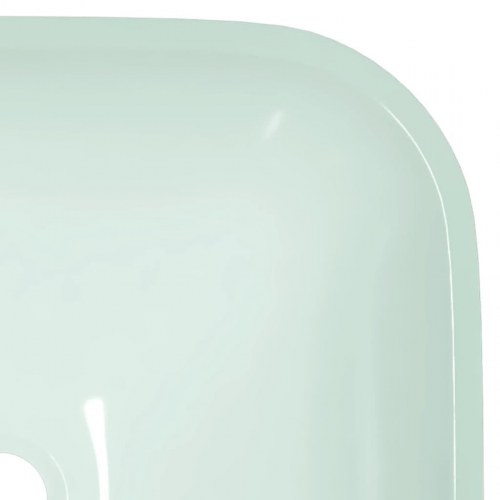 Håndvask i glas 42 × 42 × 14 cm - hvid