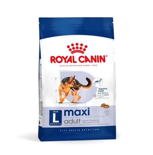 Hundefoder tørfoder Royal Canin Maxi Adult L 4 kg billede