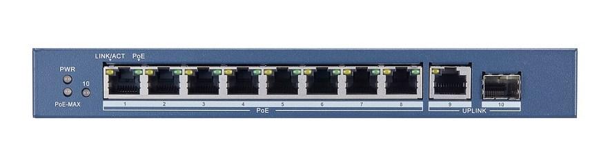 Netværksswitch PoE Hikvision DS-3E0510P-E billede