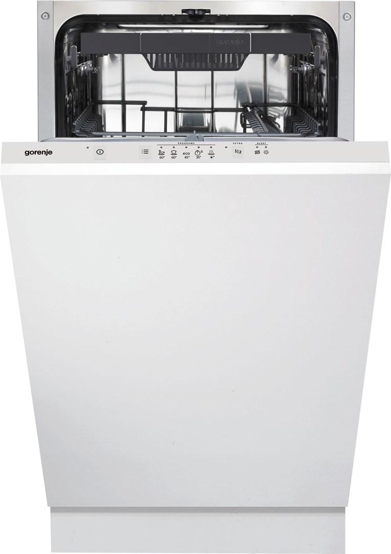 Opvaskemaskine fuldintegreret Gorenje GV520E10S, 45 cm, 11 kuverter, energiklasse E billede