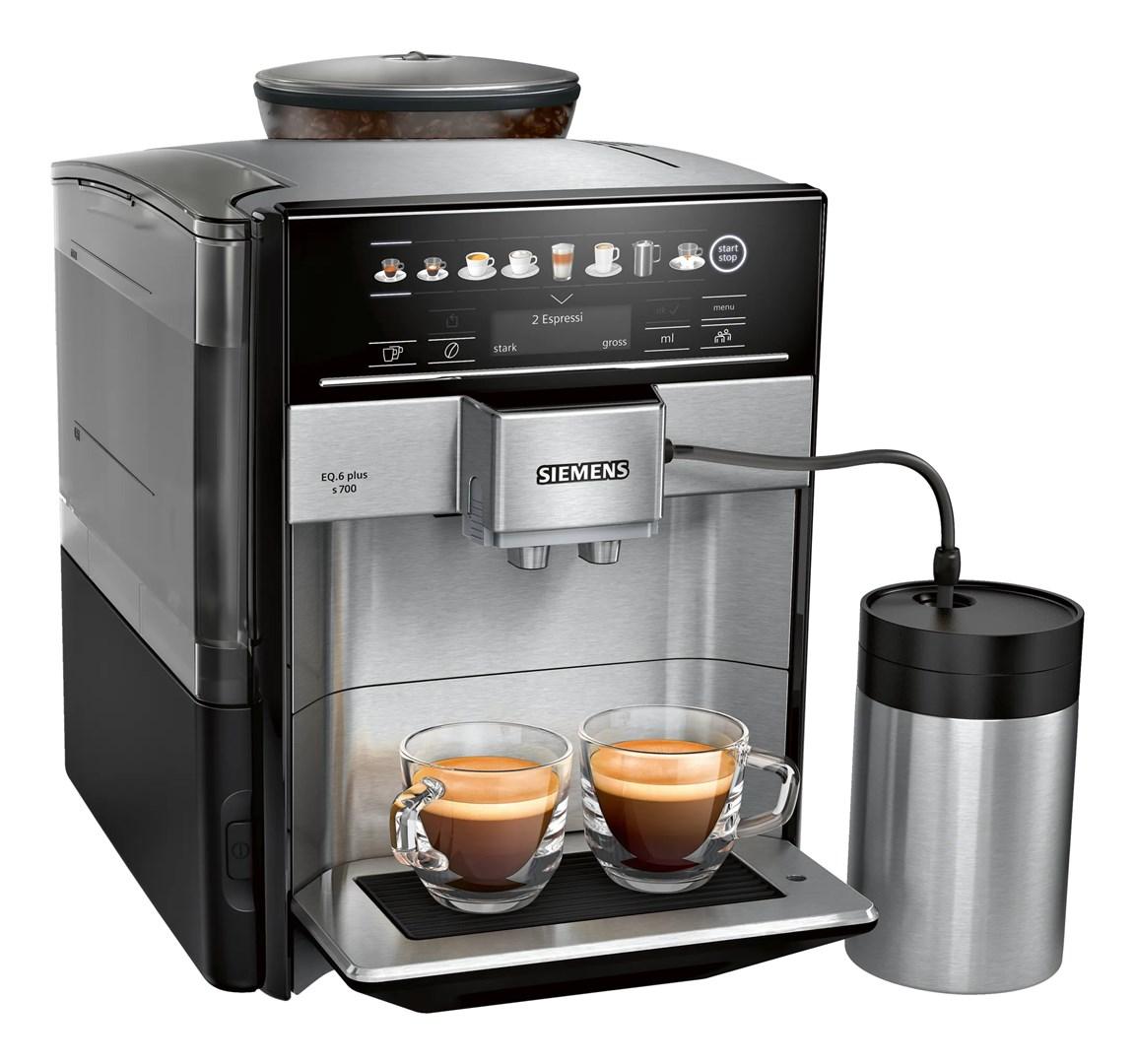 Kaffemaskine fuldautomatisk Siemens EQ.6 plus s700 - 1,7 l espressomaskine billede