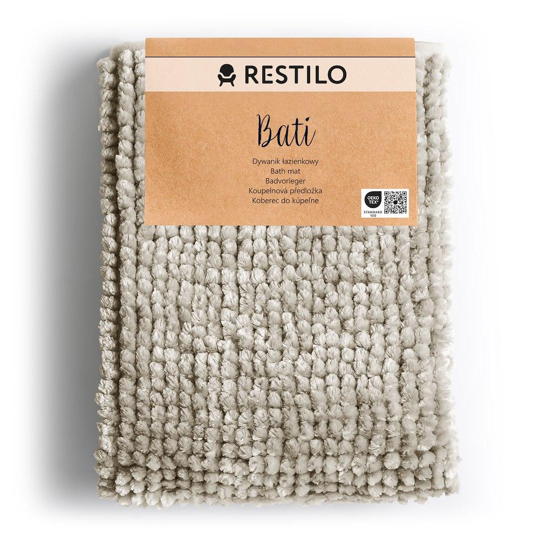 Bademåtte 70×120 cm - Restilo Bati, beige billede