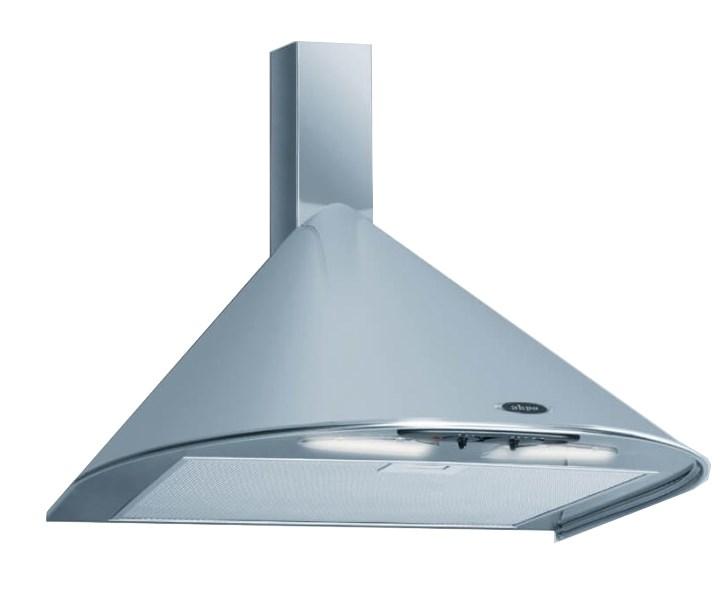 Emhætte vægmodel Akpo WK-5 Rondo Turbo 50 cm – rustfrit stål billede