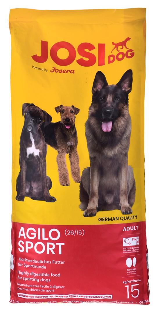 Hundefoder tørfoder JOSERA JosiDog Agilo Sport 15 kg billede