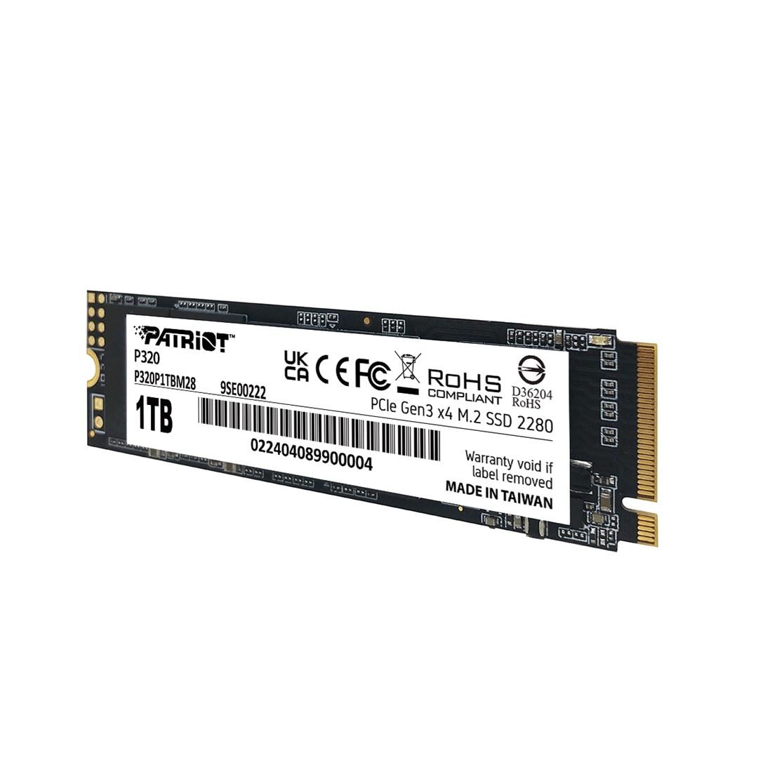 SSD M.2 NVMe Patriot Viper P320 512 GB PCIe Gen 3 x4 billede