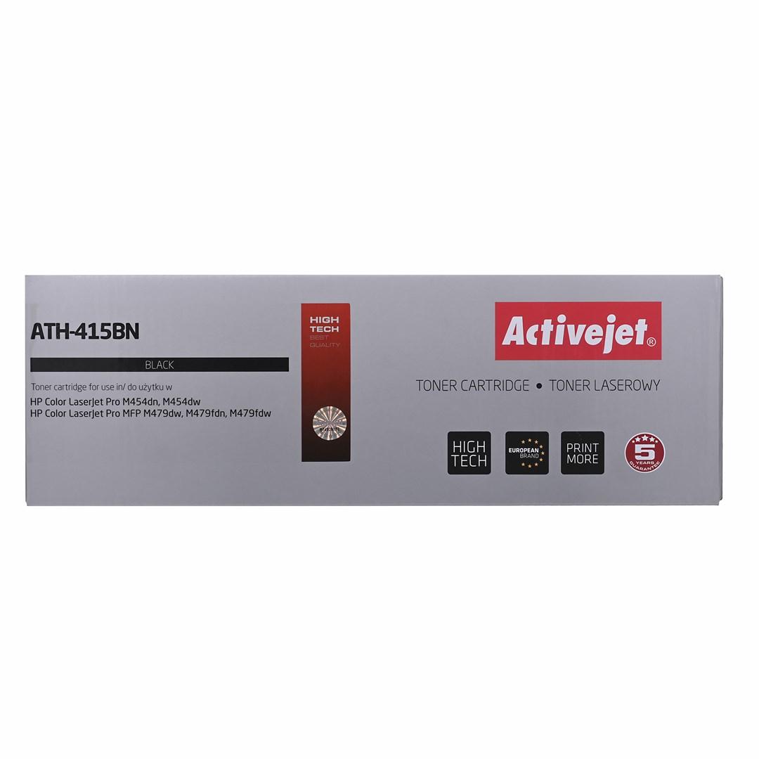 Toner til HP 415X - Activejet ATH-415BNX, sort, 7.500 sider billede