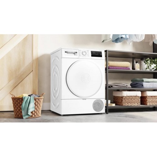 Tørretumbler Bosch Serie 4 WTH83277PL - 8 kg, kondensering med varmepumpe