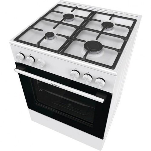 Gaskomfur Gorenje GG6A10WFFM – fritstående, hvid