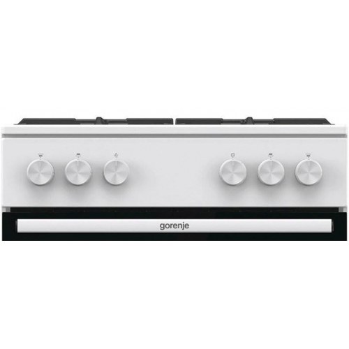 Gaskomfur Gorenje GG6A10WFFM – fritstående, hvid