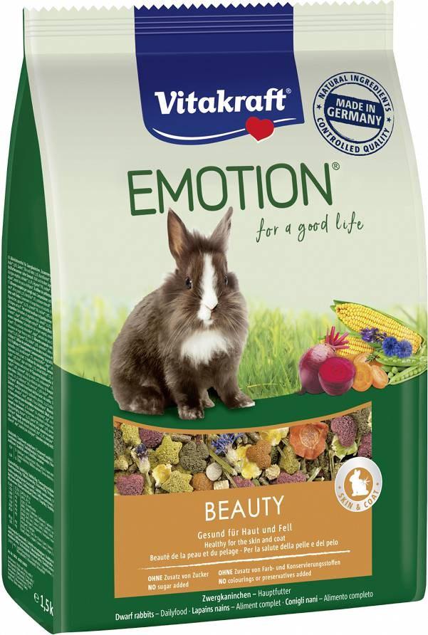 Kanin foder tørfoder Vitakraft Emotion Beauty – 600 g billede