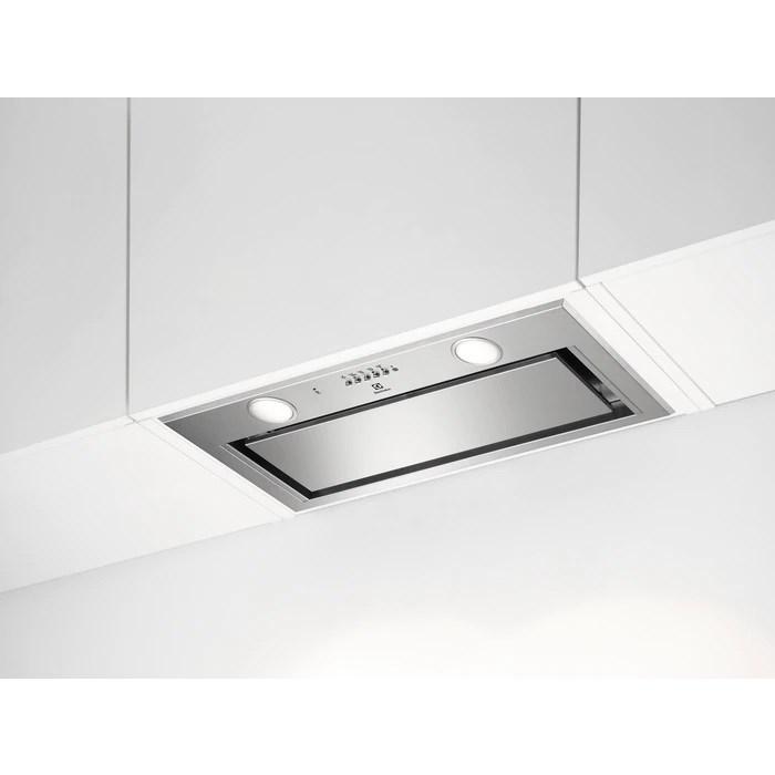 Emhætte indbygning Electrolux LFG716X - rustfrit stål, 580 m³/t, A