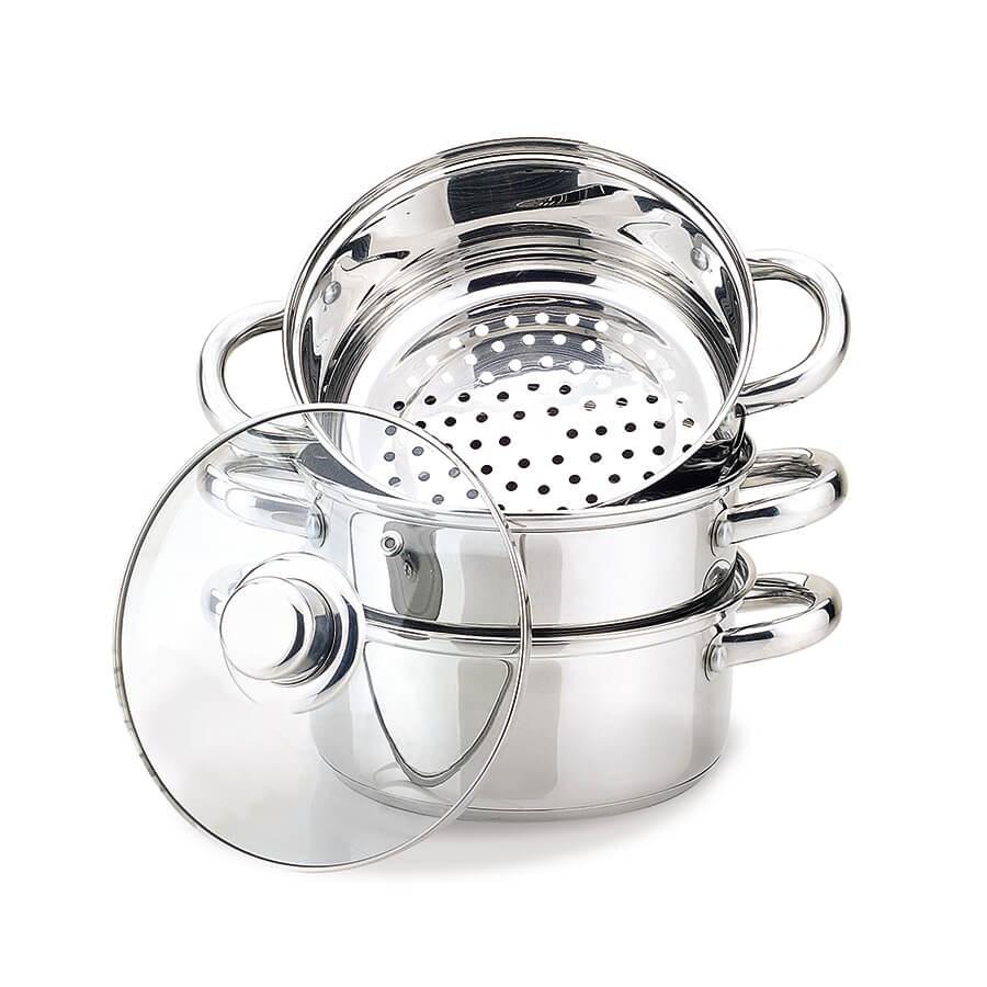 Dampgryde Maestro MR-2900-22 - 4 l, 22 cm, rustfrit stål billede