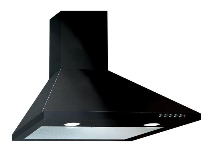 Emhætte Akpo WK-4 Classic Eco 60 – sort, 60 cm billede