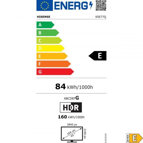 4K TV Hisense 65E77Q 65" QLED Smart TV (2024)