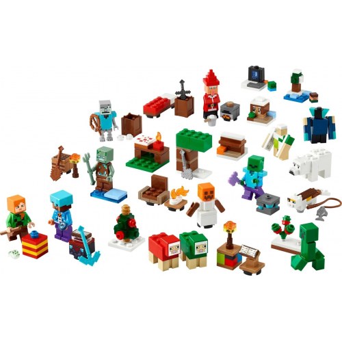 LEGO Minecraft julekalender 2025 (21280)