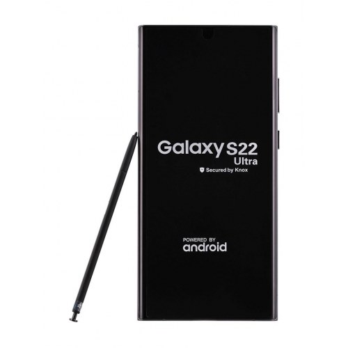 Samsung Galaxy S22 Ultra 6,8" 12/256 GB 5G Dual SIM – Sort (Refurbished)
