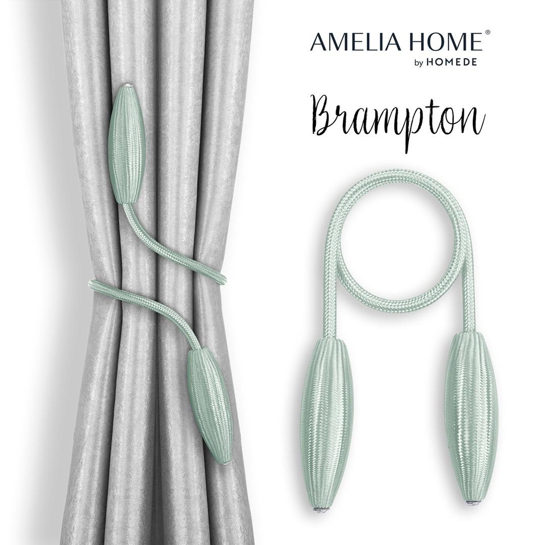 Gardinholder sæt - Amelia Home Brampton, mintgrøn billede