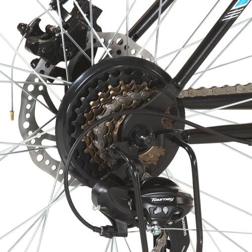 Mountainbike 21 gear 29 tommer hjul 48 cm stel sort