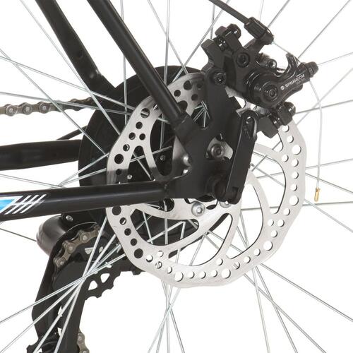 Mountainbike 21 gear 29 tommer hjul 48 cm stel sort