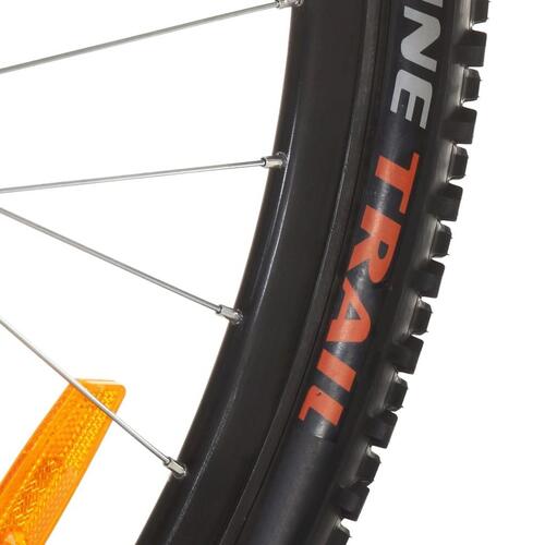 Mountainbike 21 gear 29 tommer hjul 48 cm stel sort