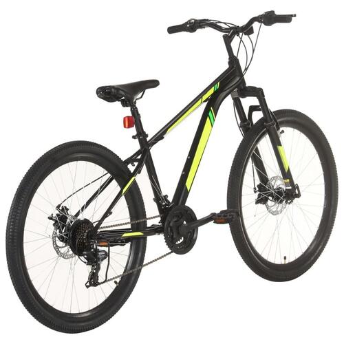 Mountainbike 21 gear 27,5 tommer hjul 38 cm sort